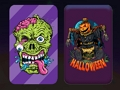 Hra Spomienka na Halloweenske príšery  online