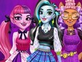 Hra Stredoškolská princezná Monster Mash  online