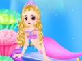 Hra Hry s morskou pannou Princezná Makeup  online