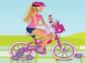 Hra BARBIE JAZDÍ NA BICYKLI  online