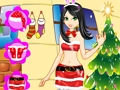 Hra Vianočný dievčenský dressup  online