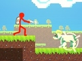 Hra Red Stickman vs Monster School 2 online