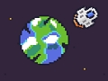 Hra Pixel Chráňte svoju planétu  online