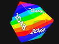 Hra Kocky 2048 3D s číslami  online