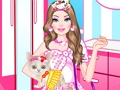 Hra Barbie s mačičkou  online