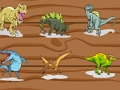 Hra Dinosauria skladačka  online