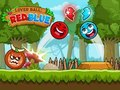 Hra Lover Ball: Červená a modrá online