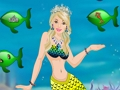 Hra Barbie šaty pre morskú pannu  online