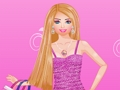 Hra Barbie nákupné šaty  online