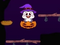 Hra Halloweensky tučniak  online
