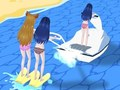 Hra Dievča Surfer 3D  online