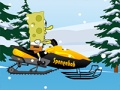 Hra Spongebob snežný skúter  online