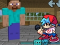 Hra Friday Night Funkin' VS Steve z Minecraftu  online
