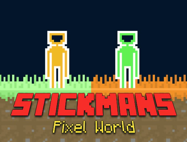 Hra Stickmans Pixel World online