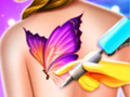 Hra Barbie Funny Tattoo Shop online
