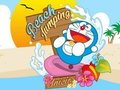 Hra Doraemon Beach skákanie online