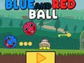 Hra Modrá a červená guľa  online
