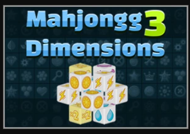 Hra Mahjongg 3 rozmery  online