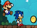 Hra Super Mario a Sonic  online