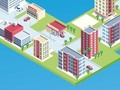 Hra Zoradenie budov  online