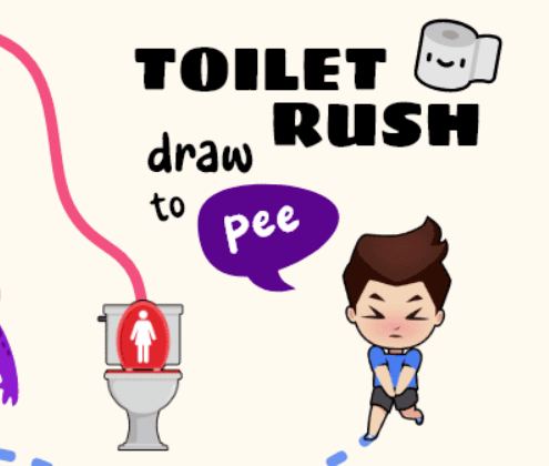 Hra Toalet Rush: Draw To Pee  online