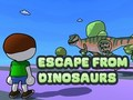 Hra Útek pred dinosaurami  online