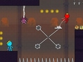 Hra Červený a modrý Stickman 2  online
