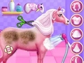 Hra Starostlivosť o princeznú koňa  online
