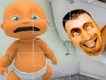 Hra Toaletné puzzle Skibidi  online