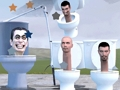 Hra Skibidi WC skryté hviezdy  online