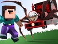 Hra Noob vs Spider Train online
