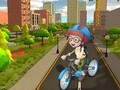Hra Šialená zábava na bicykli  online