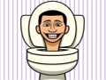 Hra Farebné skibidi WC  online