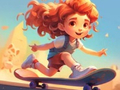 Hra Omaľovánka: Jazda na skateboarde  online