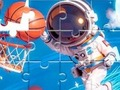 Hra Skladačka: Vesmírny basketbal  online