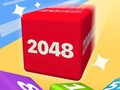 Hra Reťazová kocka 2048 3D 2  online