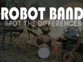 Hra Robot Band Nájdite rozdiely  online