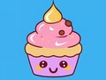 Hra Omaľovánka: Cupcake  online
