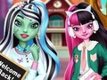 Hra Monster Girls späť do školy online