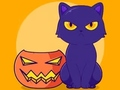 Hra Omaľovánka: Halloween Cat  online