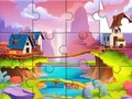 Hra Skladačka: Dedina  online