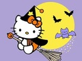 Hra Omaľovánka: Kitty Halloween  online