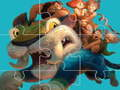 Hra Croods Jigsaw online
