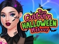 Hra Popkultúrny halloweensky make-up  online