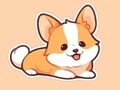 Hra Omaľovánka: Corgi  online