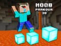 Hra Noob parkour 3d online