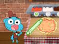 Hra Gumball pizza šialenstvo online