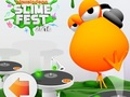 Hra Nickelodeon Slime Fest: Vynechajte rytmus online