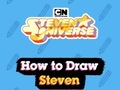 Hra Steven Universe: Ako nakresliť Stevena  online