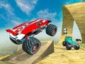 Hra Preteky Mega Ramp Monster Truck  online